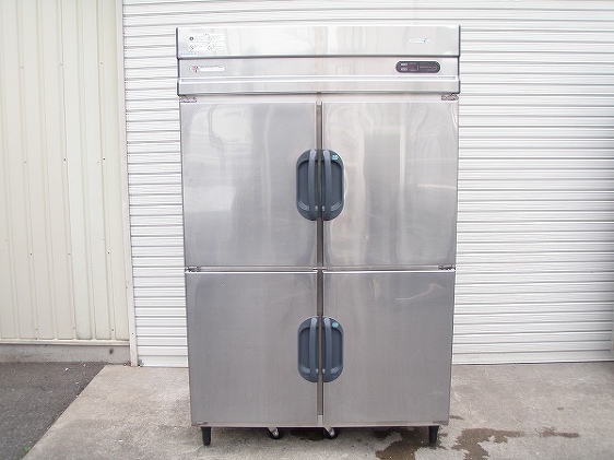 □フクシマ 4ドア冷凍冷蔵庫 EXD-42PMTA7 2凍2蔵│厨房家